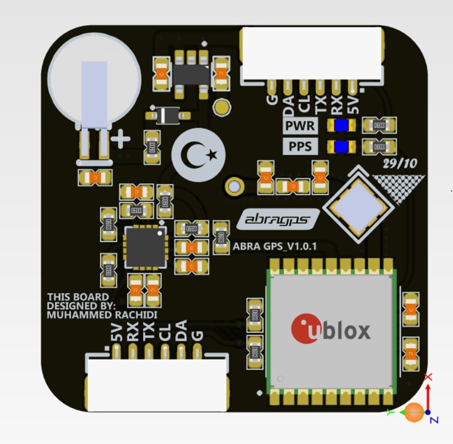 Abra GPS Nano front view