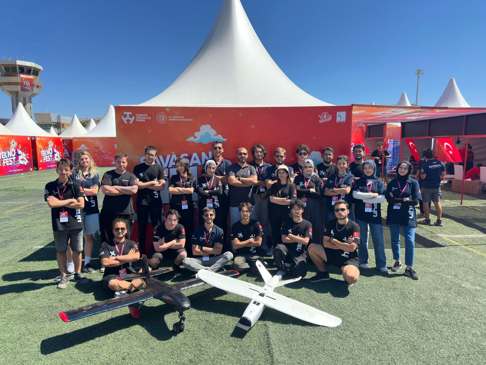 Abra SİHA sahadan görüntü